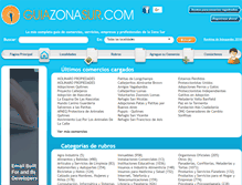 Tablet Screenshot of guiazonasur.com